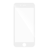 Стъклен протектор за целият екран за Xiaomi Mi A1 бял 3D